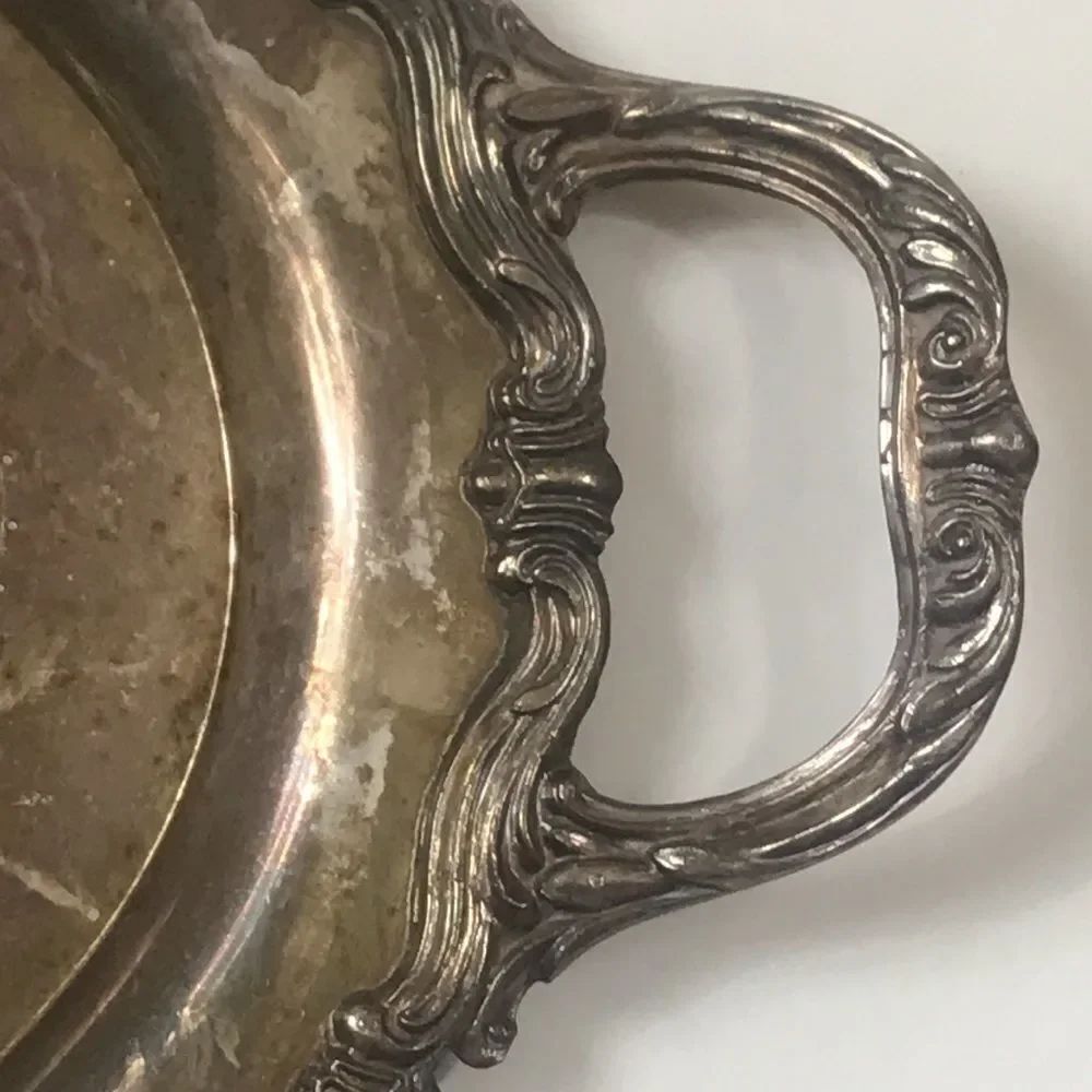 F.P ROGERS SILVER TRAY SERVICE VINTAGE - Picture 13 of 13